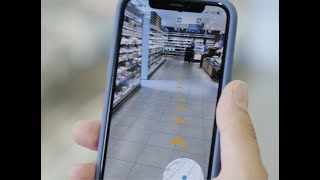 Augmented Reality Assistant for immersive supermarket customer experience
