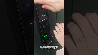 Smart lock How to setup English version screenshot 5