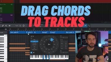 Drag Chords to Instrument Tracks in Studio One