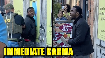 ICE Agents Get Instant KARMA For Detaining Black Citizen