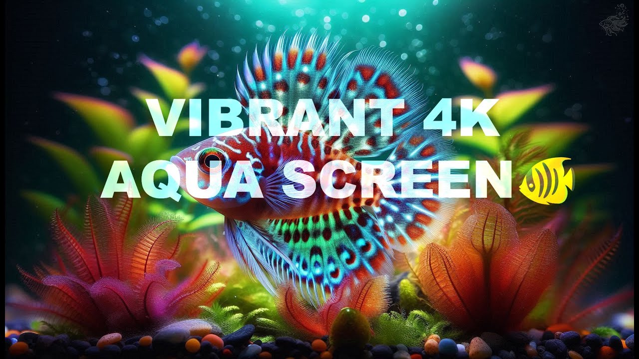 ✨ 6 HOURS of Deep Calm 🌿 Vibrant Fish Tank for Relaxation, Sleep, & Focus