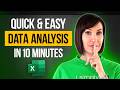 Excel Data Analysis for Beginners in 2025 | No Coding Needed 📊