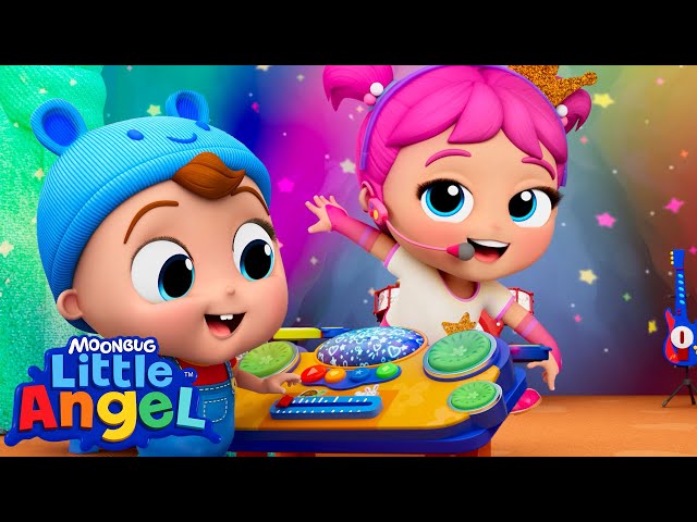 Fast & Slow Song | Little Angel And Friends Kid Songs class=