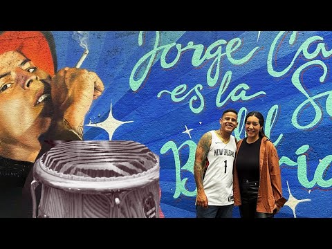 Gaby Zambrano en el barrio de Tepito-México