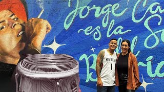 Gaby Zambrano en el barrio de Tepito-México