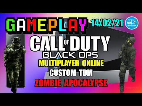 Call of Duty Black Ops - Multiplayer Online "Custom TDM" NUKETOWN - Zombie Apocalypse | KX