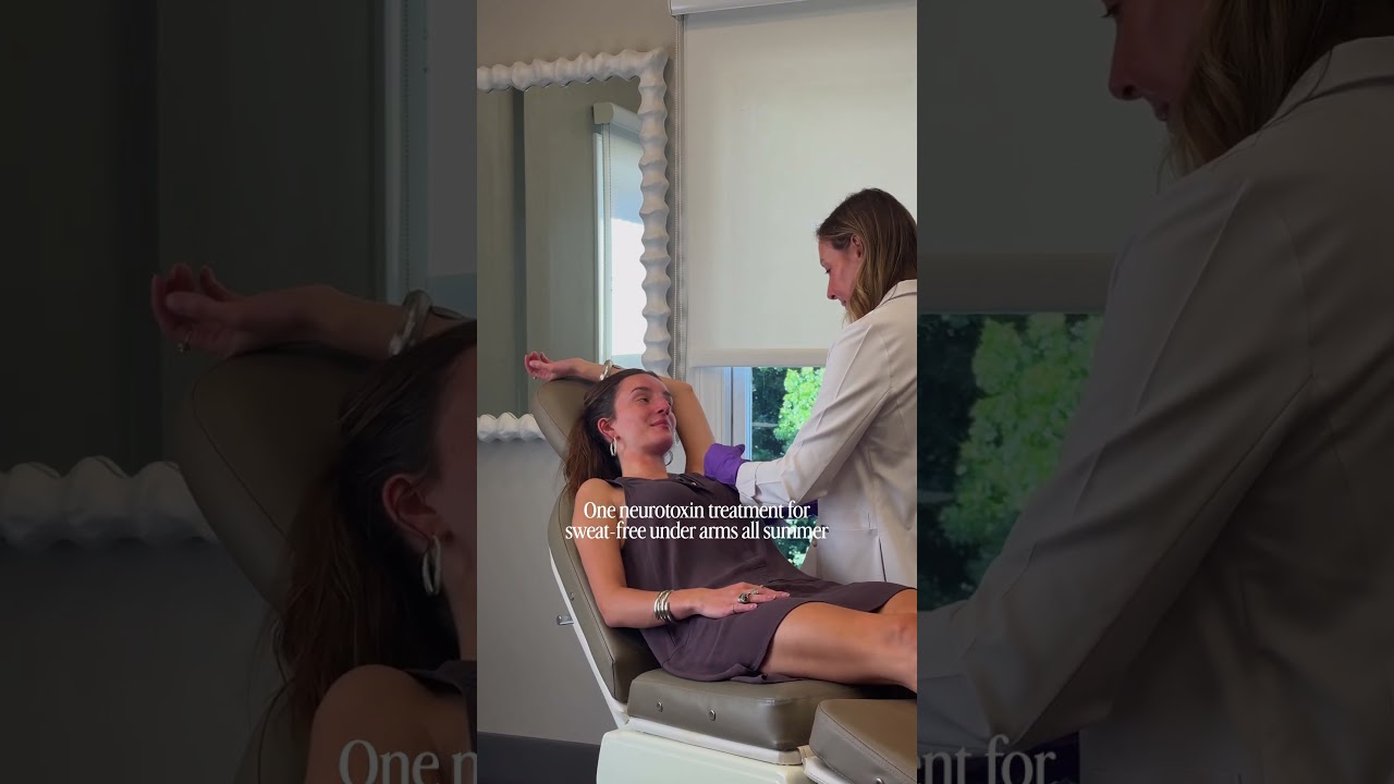 Botox for Underarm Sweat #botox #summer #medspa