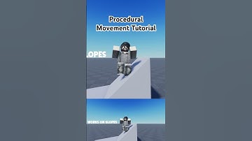 How To Make A Procedural Movement System #roblox #shorts #tutorial #gaming