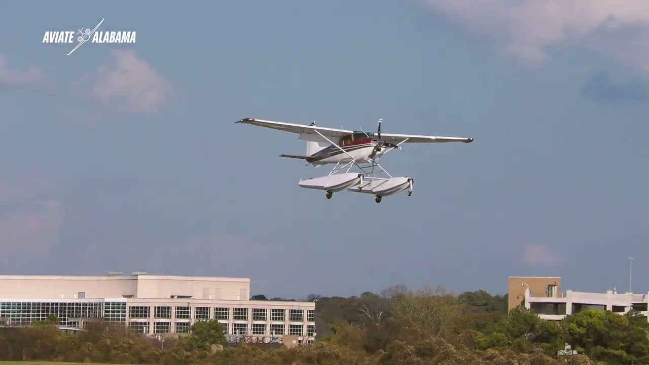 Float Plane Landing in Atlanta