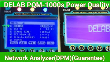 DELAB PQM-1000s Power Quality Network Analyzer(DPM)(Guarantee)