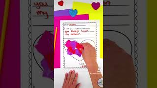 “I Love You to Pieces” Craft.
