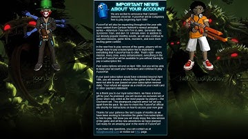 Free Fusionfall 2010