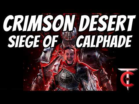 Thumbnail: Crimson Desert Gameplay: Siege of Calphade | 4K PS5 Pro