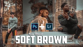 Free Preset DNG & XMP Free Download-Soft Brown Tone Preset- Photoshope Tutorial screenshot 4