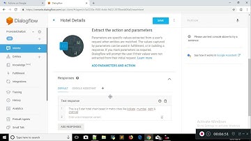 Making Facebook Messenger  Chatbot Using Google Assistant Using DialogFlow Integration