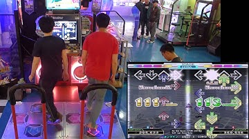 [DDR UNIZON] Star Gate Heaven (FUTURE LOVE Mix) DAY_CP30 couple edit Lv.12 2013.12.21