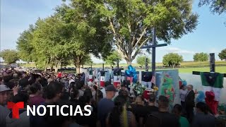 Honran memoria de ocho migrantes trabajadores agrícolas que murieron en Florida | Noticias Telemundo