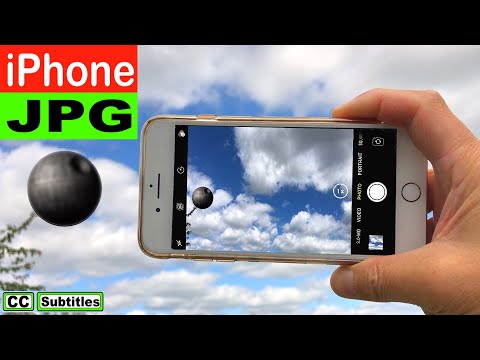 How to set iPhone to take JPG Photos - iPhone HEIC to JPG Photos - iPhone photo is not compatible