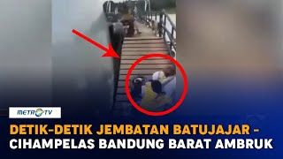 Detik-Detik Jembatan Batujajar-Cihampelas Bandung Barat Ambruk