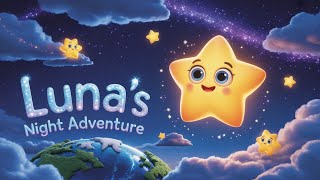 Luna's Twinkling Night Adventures: A Journey Through Dreamy Skies