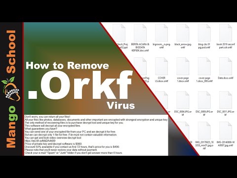 Orkf virus file [.orkf ransomware] Removal and decrypt guide