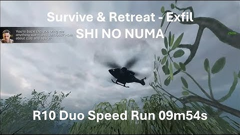 R10 Speed Time 09m54s 🤩Solo Speed Run Clasic Endles S&R - Exfil in SHI NO NUMA🤩