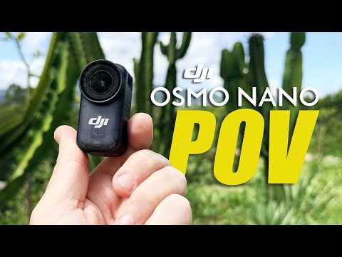 DJI OSMO Nano - Pequena com ALTA QUALIDADE