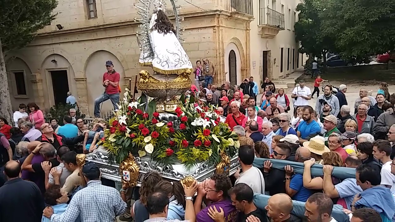 Llegada de la Virgen de Tejeda a Garaballa.LV Septenario.