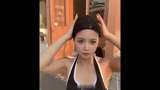 Hat Wig Hat with Hair Ponytail Wig Baseball Cap with Hair Brown Long Wavy Hair Wig for Women