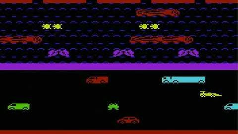 Froggie FROGGER CLONE HYPERSPIN VIC 20 VIC20 COMMODORE NOT MINE VIDEOSUSA
