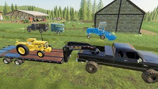 Stealing our horse back and a new tractor for the farm | Back in my day 33 | Farming Simulator 19