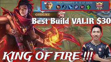 24 Kills!! Valir Super Slow Build 100% Can