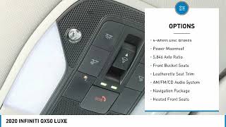 2020 INFINITI QX50 Dallas TX,  Ft. Worth TX,  Grapevine TX LF106670