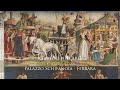 Francesco del Cossa - Marzo nel salone dei Mesi di Palazzo Schifanoia a Ferrara - Simboli nell'Arte