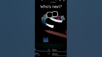 Alphabet lore~pick a color|Procreate #satisfying #sub #requestedvideo #art #alphabetlore #shorts