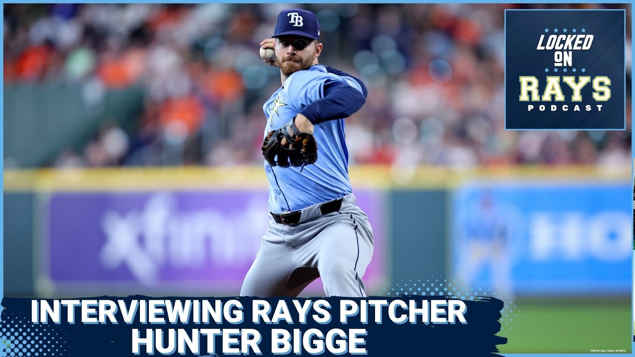 Player Interview: TB Rays Pitcher Hunter Bigge | Locked On Rays - YouTube