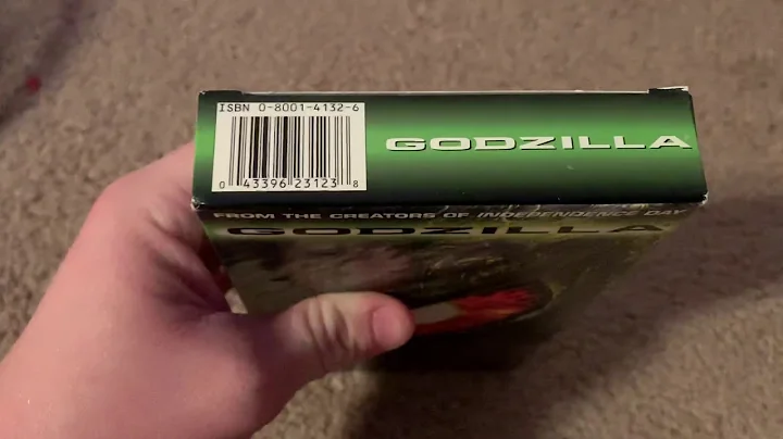 Godzilla 1998 VHS Overview