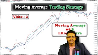 💥 MOVING AVERAGE Trading Strategy + ELLIOTT Wave: Ultimate Crossover Strategy || Elliott Wave Nifty