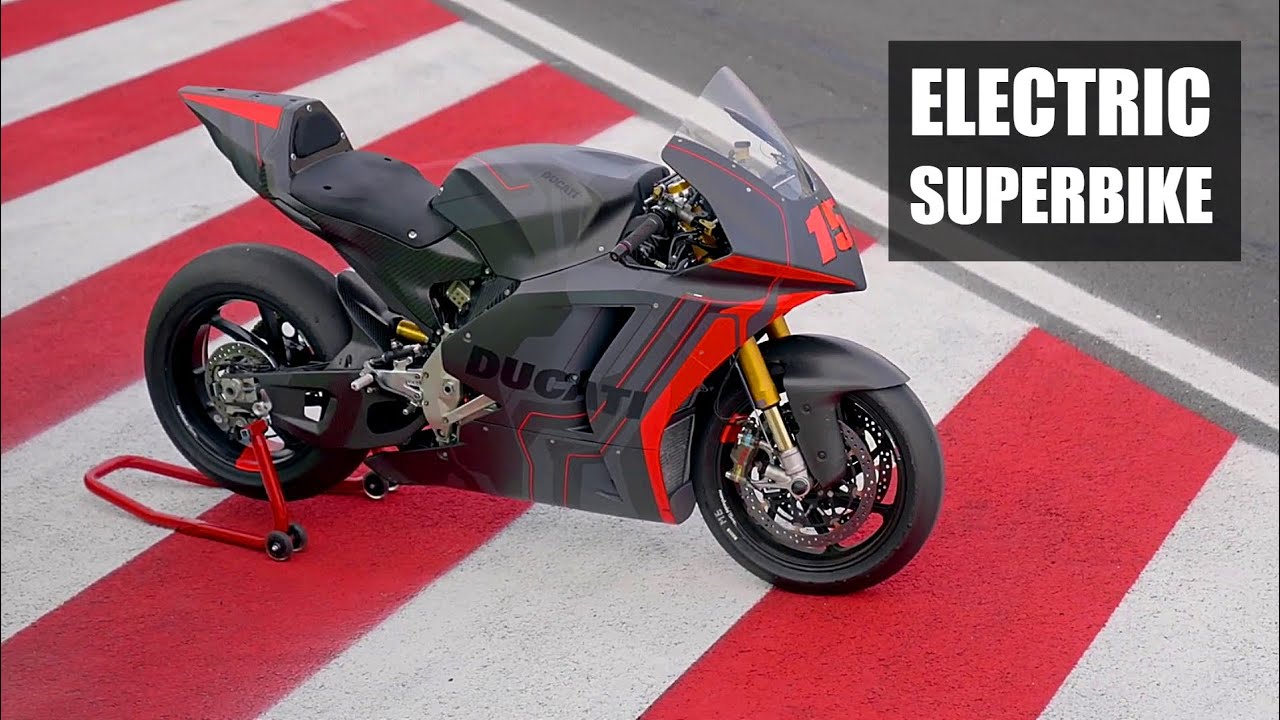 2023 New Ducati MotoE V21L ⚡ 150 HP ELECTRIC SUPERBIKE - YouTube