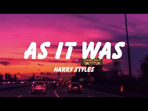 Harry Styles - As It Was (Lyrics)