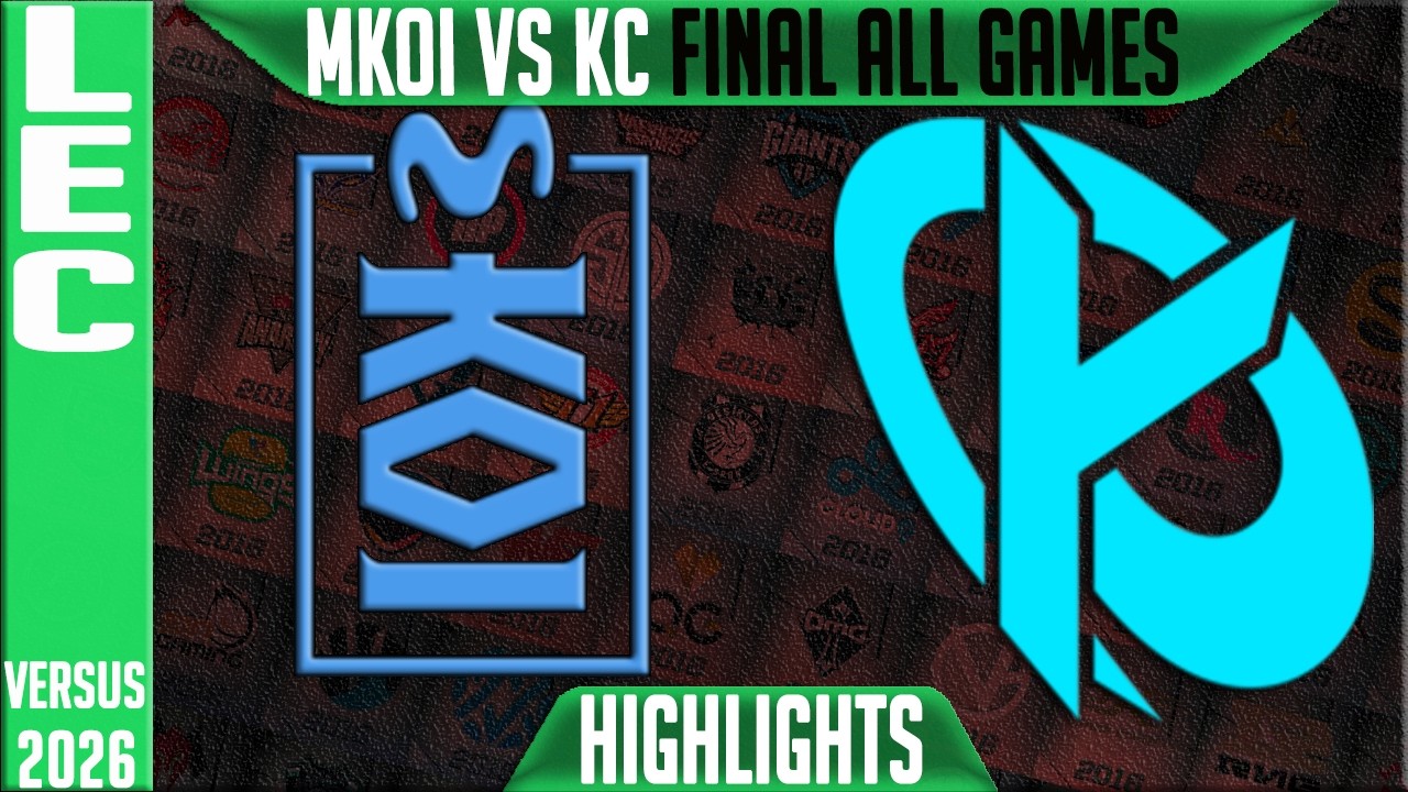 MKOI vs KC Highlights ALL GAMES | LEC Playoffs 2026 Lower Final | Movistar KOI vs Karmine Corp