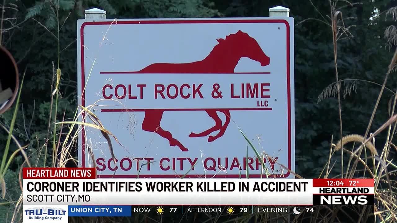 Coroner identifies worker killed in accident at quarry in Scott City, Mo.