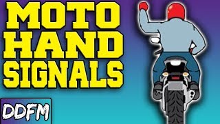 16 IMPORTANT Motorcycle Group Riding Hand Signals