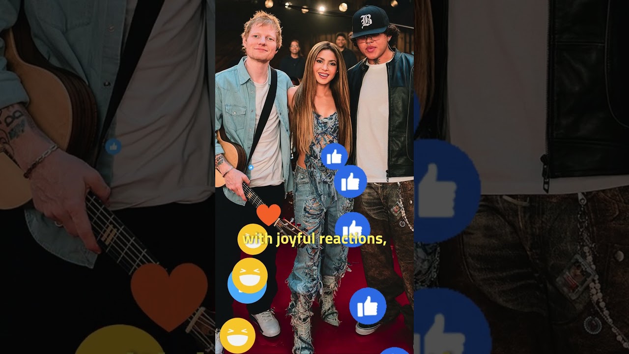Ed Sheeran & Shakira Break the Internet with Viral Photo 😍🔥 