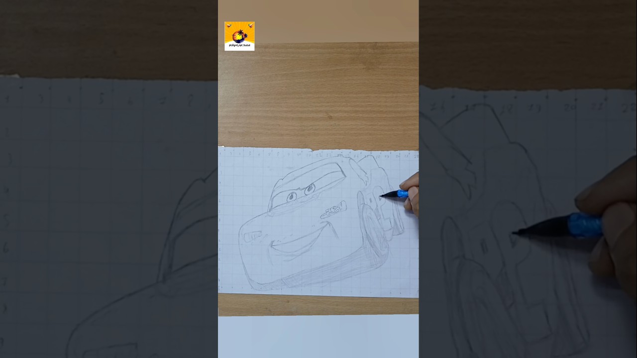 lighting mcqueen sketch 