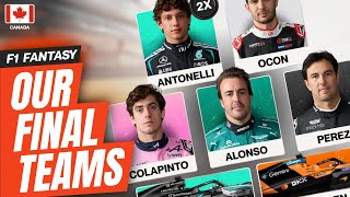 F1 Fantasy: Deadline Q&amp;A Live Stream for the Canadian GP 2026 | The Fantasy Formula