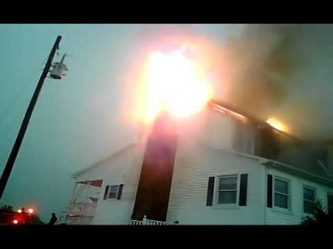 BFD Fire During Lighting Storm 5/29/2010