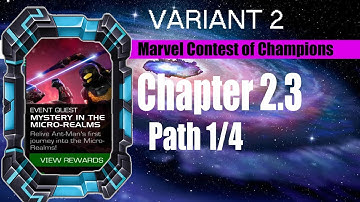 Variant 2 Chapter 2.3 Path 1/4 (Aggression Regeneration/Recovery Path) - Marvel Contest of Champions