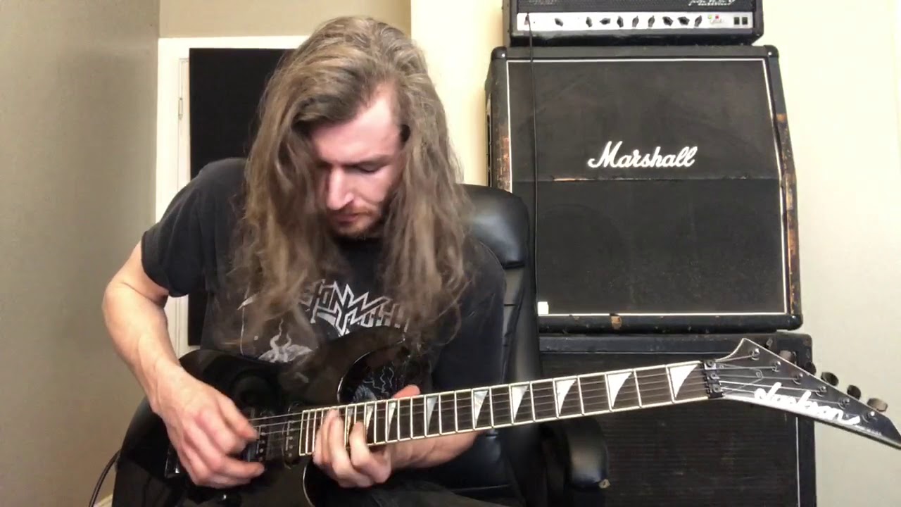 Speed Metal Guitar Solo Shredding Improvisation YouTube