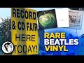 Rare vinyl from the beatlesapple records at the record fair